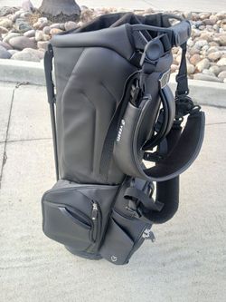 Leather vessel golf bag$140firm