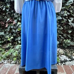 Vintage Sandi Dee  80s Colorblock Dress Made in USA
