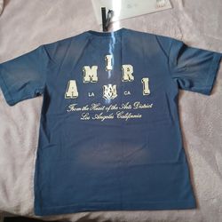 New Blue AMIRI shirt S/M/L/XL.