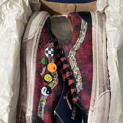 Old Skool Souvenir Burgundy Vans Sz 8