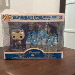 Disney POP Disneyland 65th Castle and Walt