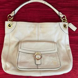 COACH Penelope Pebbled Leather Shoulder Bag