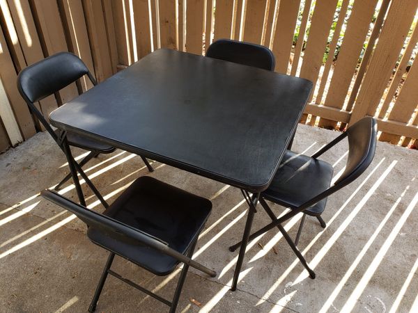 Cosco Table And 4 Chairs For Sale In San Ramon Ca Offerup