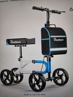 Knee Scooter Walker with Bag