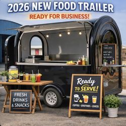 🚛 New 2026 Food Trailer – Ready to Start Your Business 