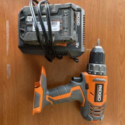 Ridgid R860052 Cordless Drill With Battery And Charger