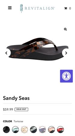 Shoes Flip Flops Brown Tone 9B