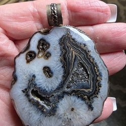 Natural Stone Charm  NEW