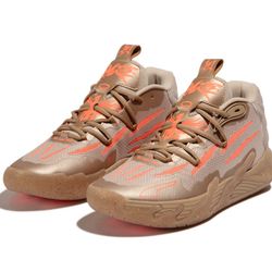PUMA LaMello Ball Shoes Size 12 MB.03 Chinese New Year Gold