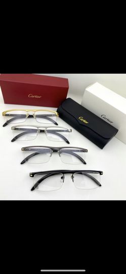 Brand New Luxury Cartier Eyeglasses Style R/X Ready 