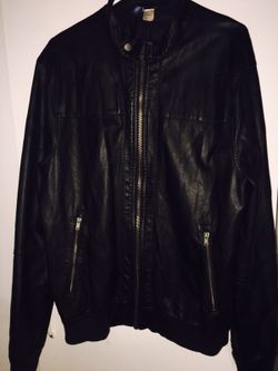 Leather jacket from H&M