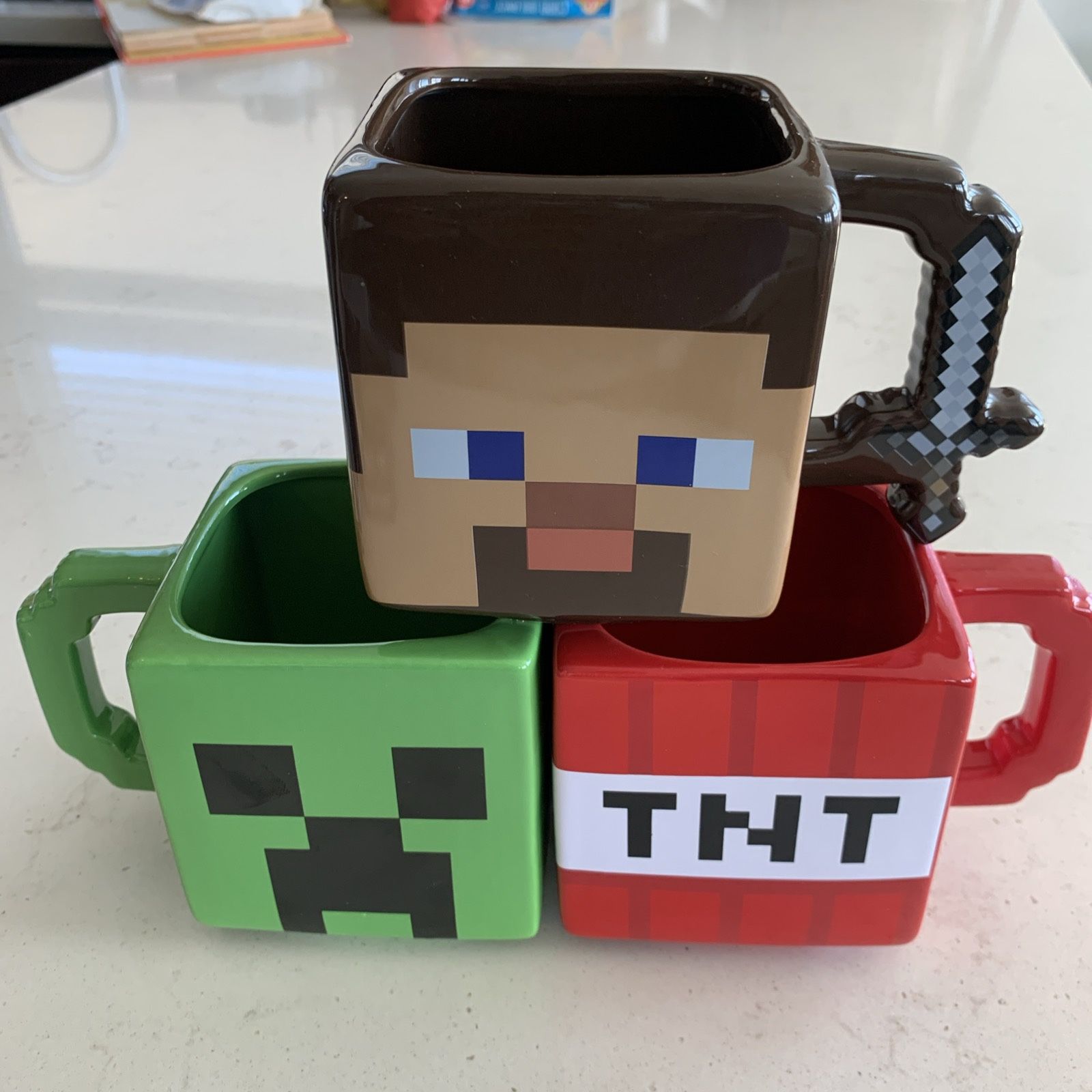 Minecraft Creeper Ceramic Coffee Mug