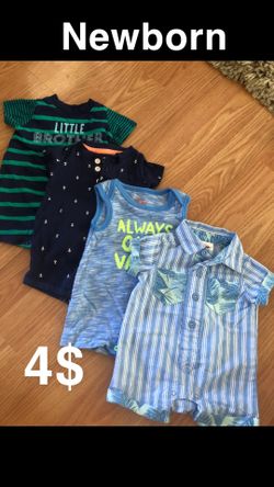 Newborn boy clothes