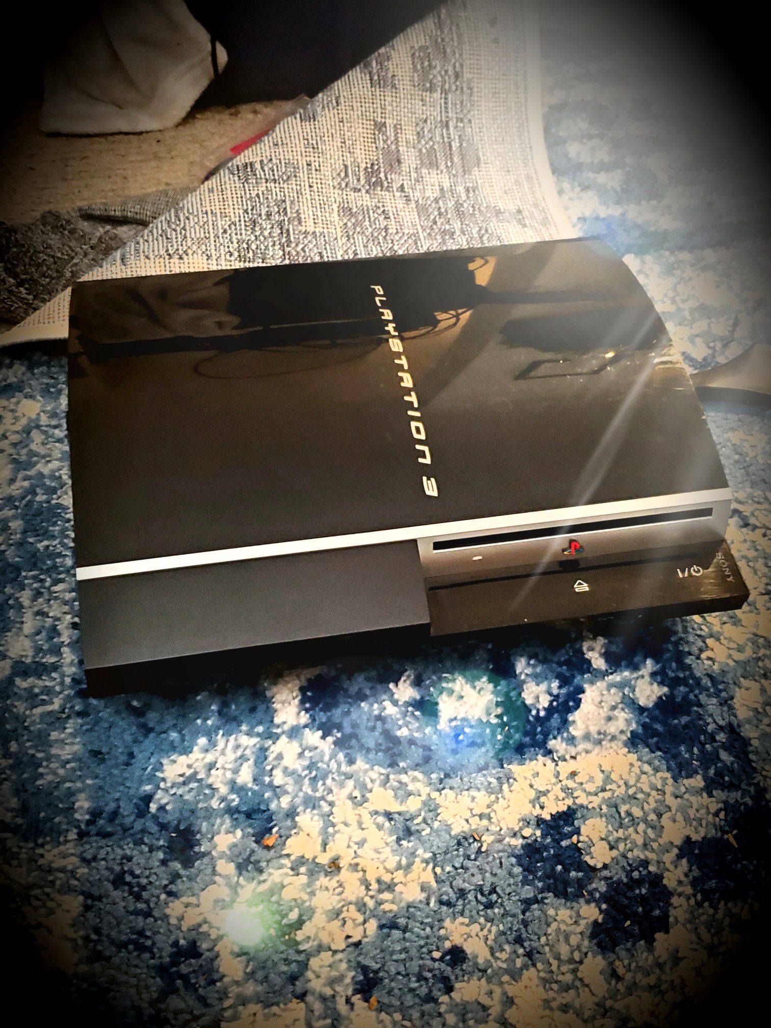 Sleek Charcoal Black PLAYSTATION 3 CONSOLE ONLY
