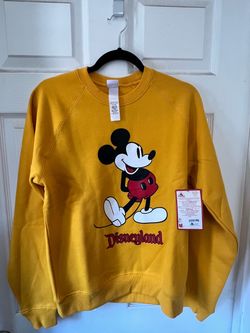 Disney Disneyland Mickey Mouse Crewneck Sweatshirt - Size L $25