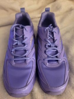 Skechers Purple Lace-Up Sneakers