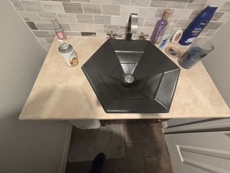 Complete Vanity With Faucet