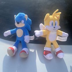 Sonic And Knuckles Stuffed Animals 