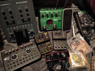 Misc. DJ mixers and music stuff