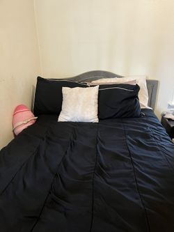 Grey Frame Full Size Bed
