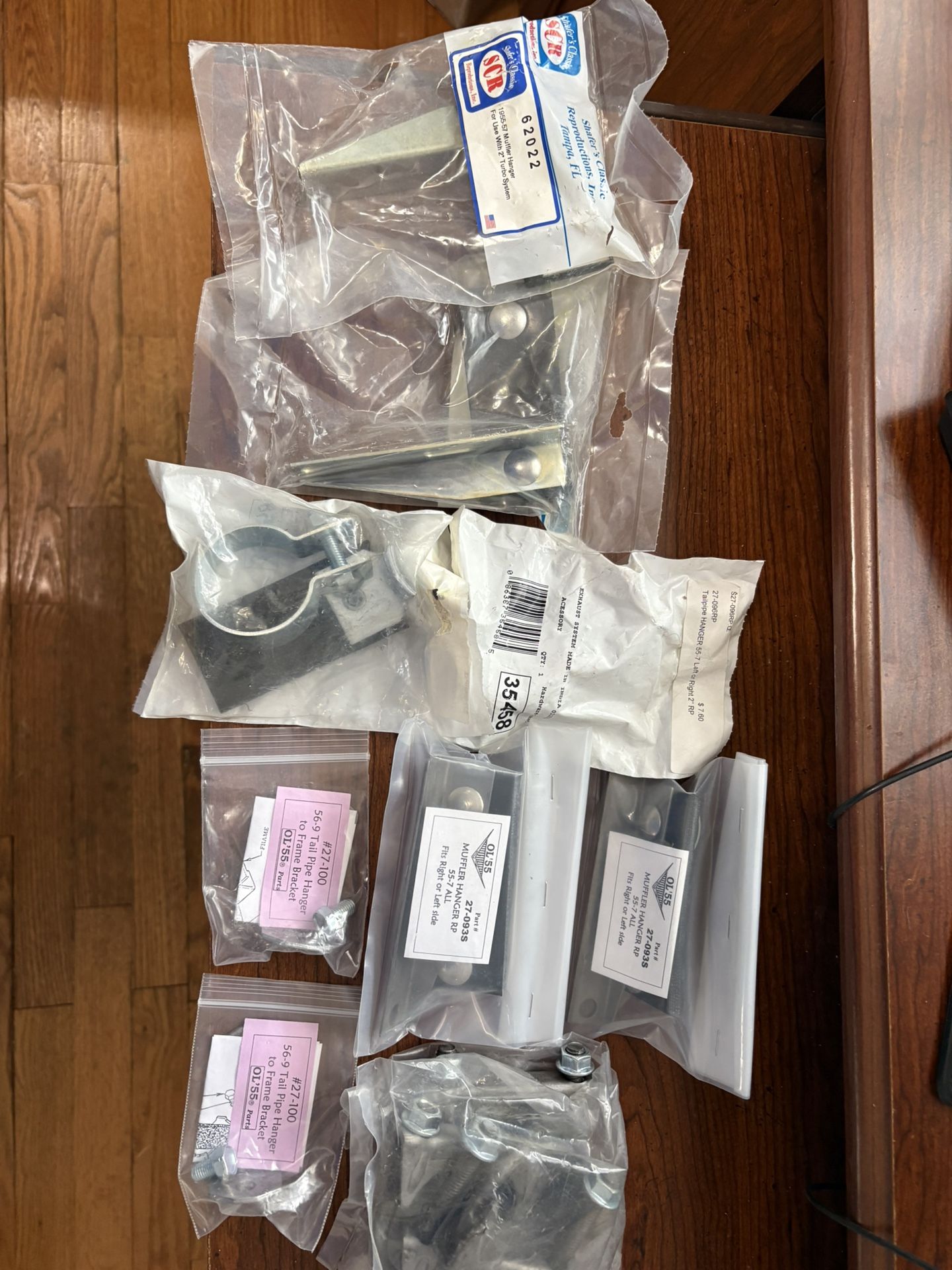 1955-56-57 2” Complete Exhaust Hanger Kit V8