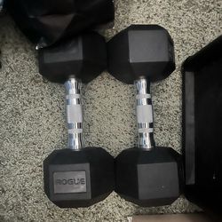 Weights - 25lb dumbbells