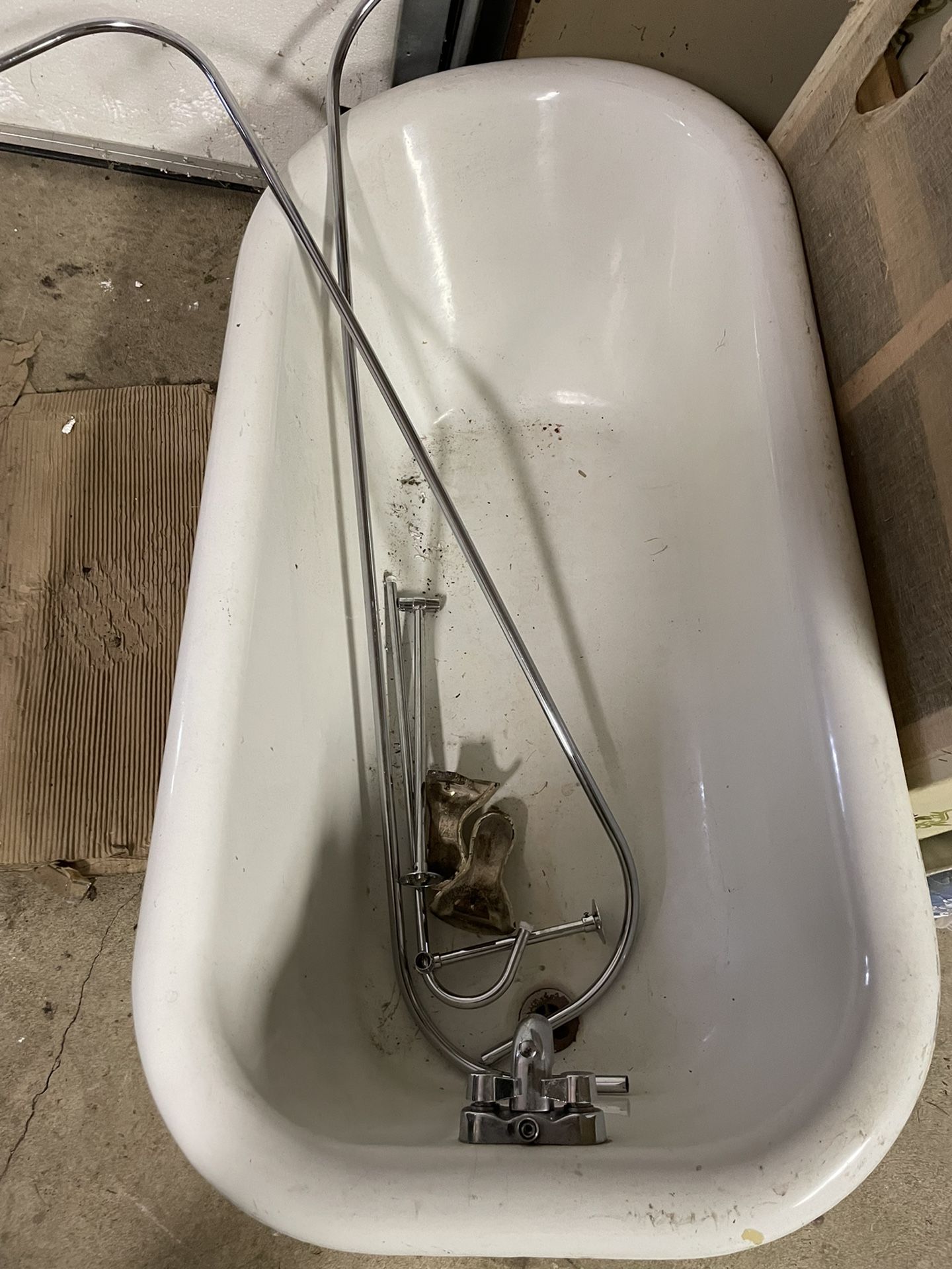 Clawfooted Bathtub 