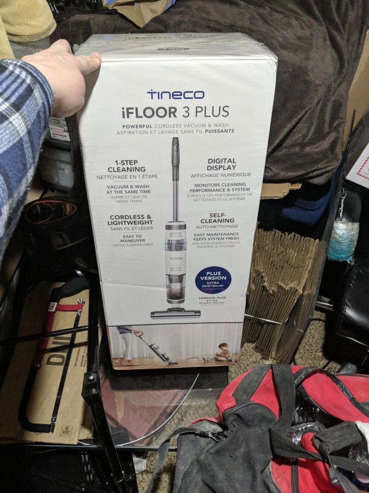 Tineco iFloor 3 Plus Vaccum & Wash Brand New Sealed In Plastic