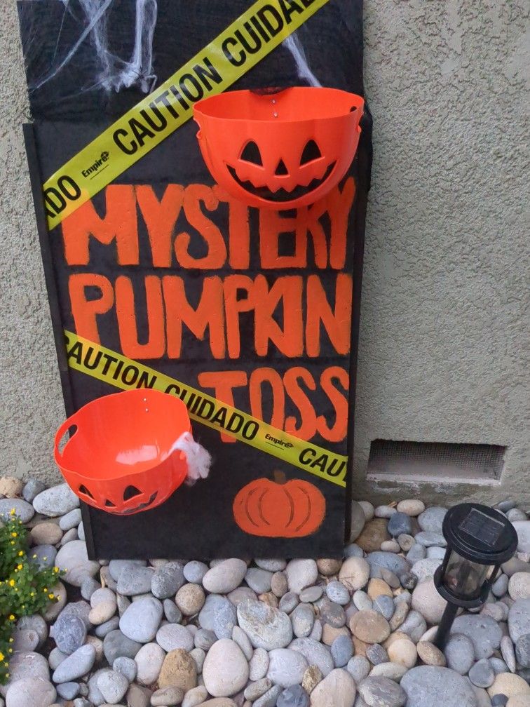 Fall Festival Toss Game Board