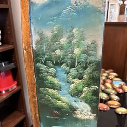 Hand painted Boat Shelf