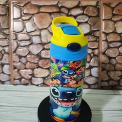 12oz Kids Stitch Custom Tumbler