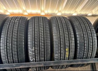 185/55r16 Bridgestone tires con 80% de Vida las 4