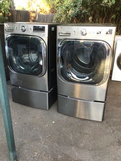 Set washer and dryer gas jumbo