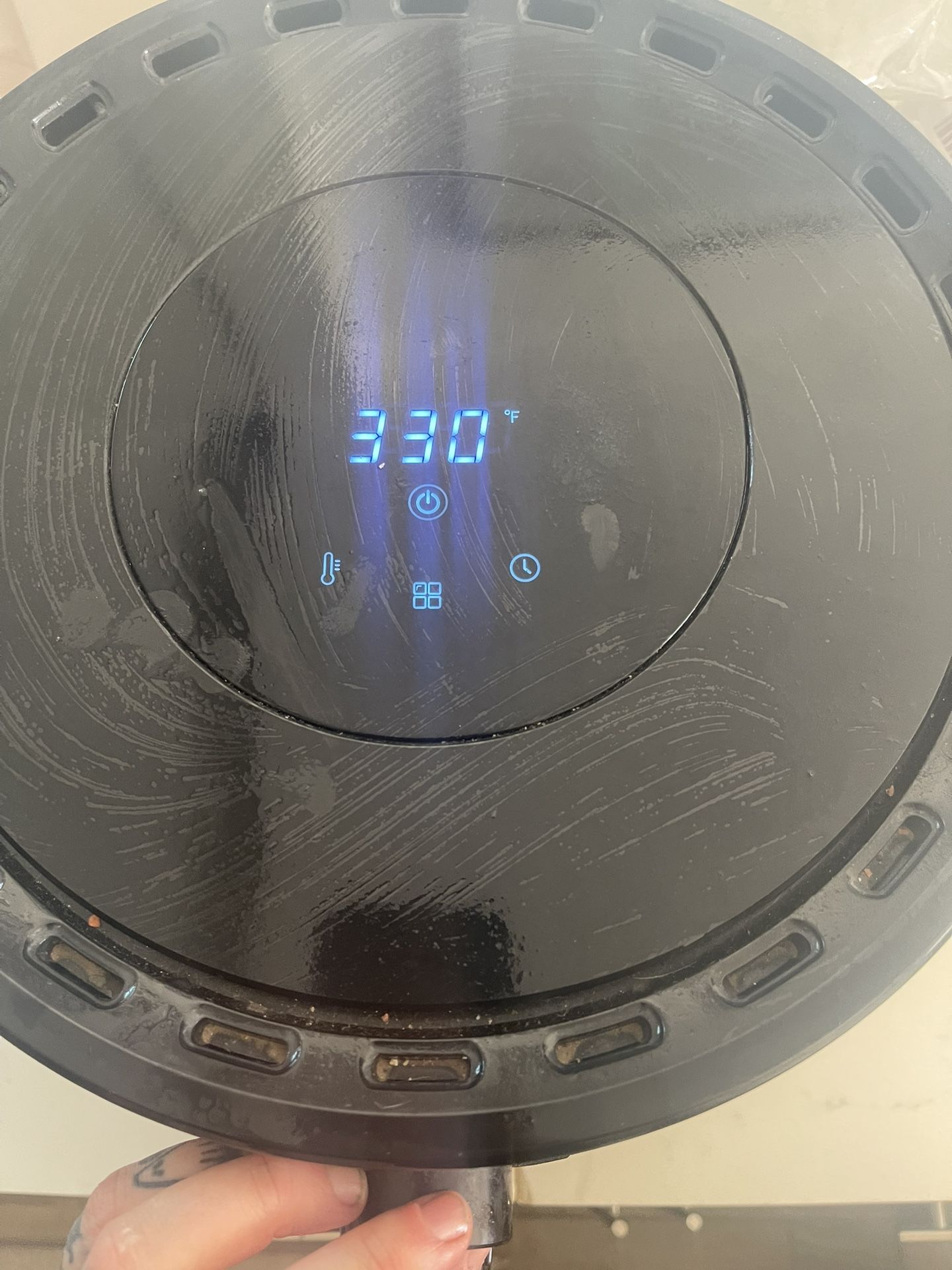 6qt Aircrisp Pro Digital Air Fryer - Stainless Steel