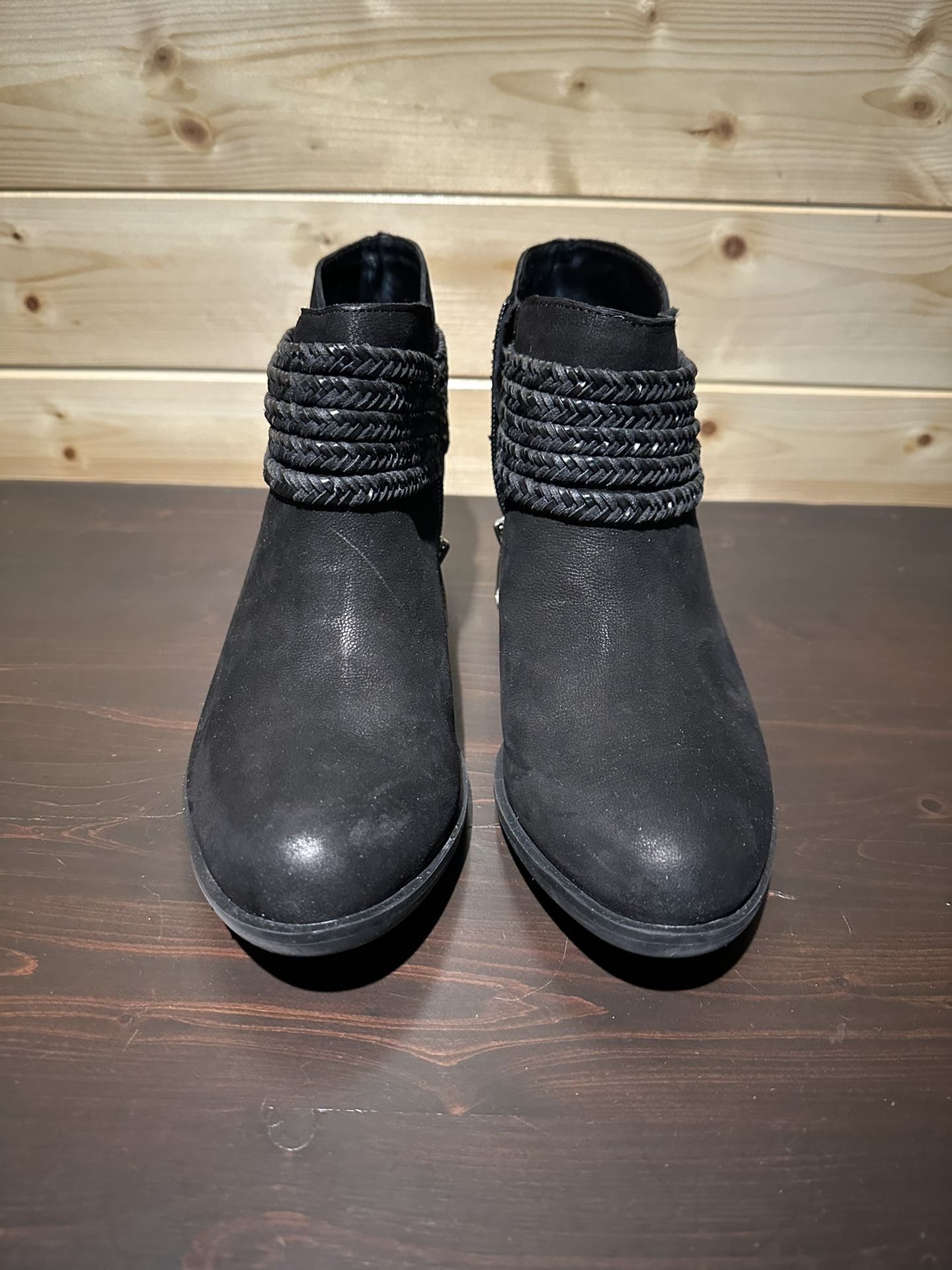 BCBGeneration black booties size 6.5