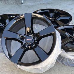 20” Chevy Camaro SS RS Black Wheels Rims Rines OEM