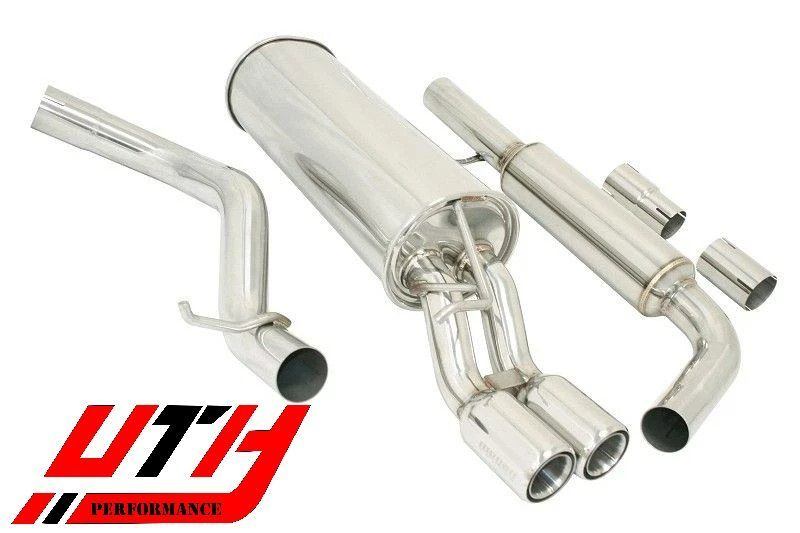 Megan Racing 2.5" SS Dual Tip Turbo Catback Exhaust Golf GTI BEETLE IV 99-02 1.8t 2.0L
