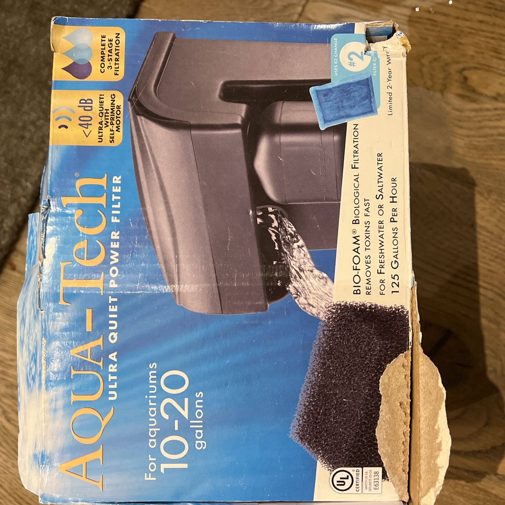 Aqua Tech 10-20 Gallon Aquarium Filter