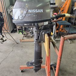 Nissan 6hp 4 Stroke Outboard 