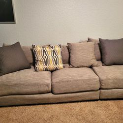 Huge Sectional With Ottoman