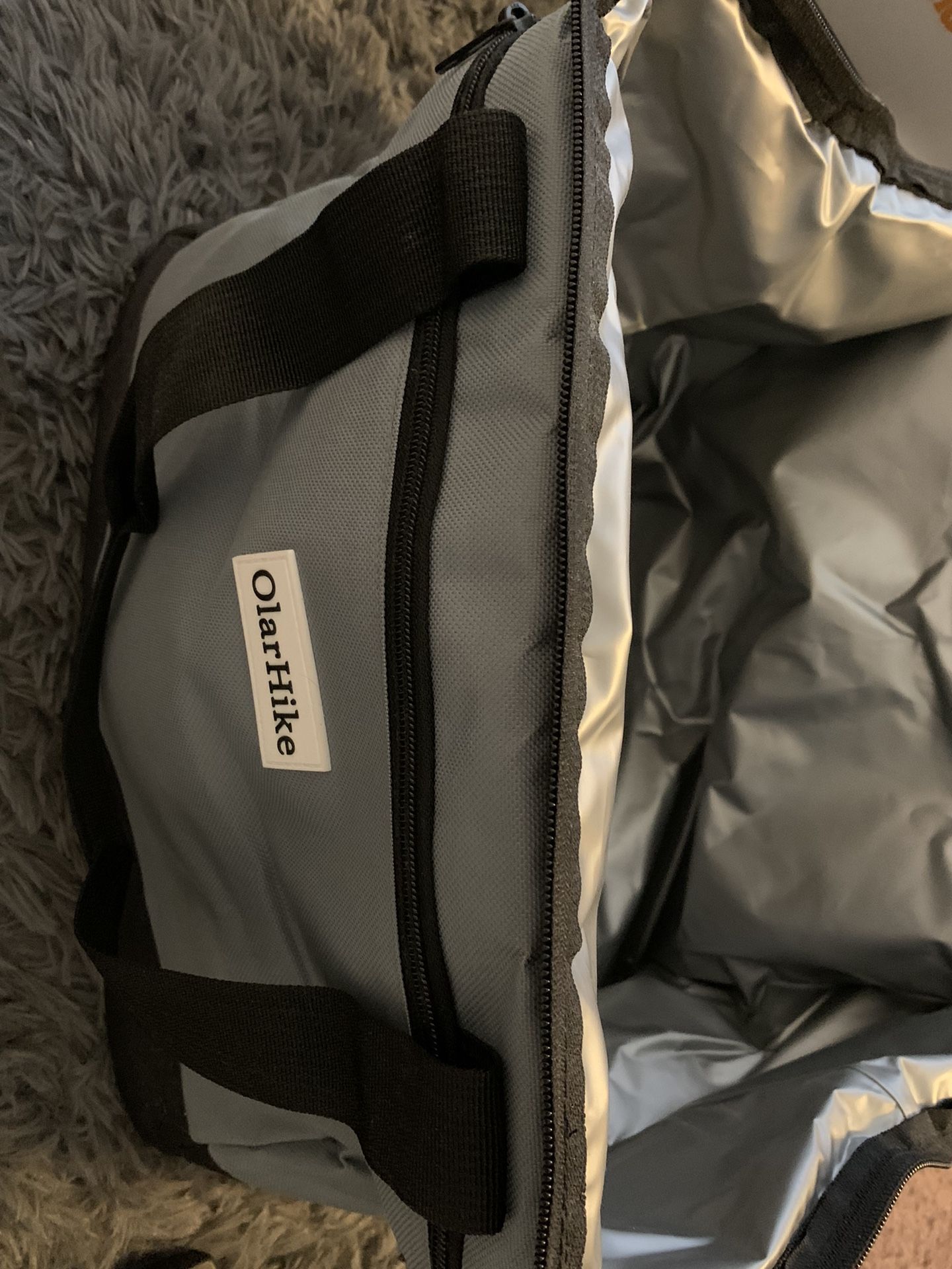 Roomy Insulted Picnic Basket/Grocery Bag