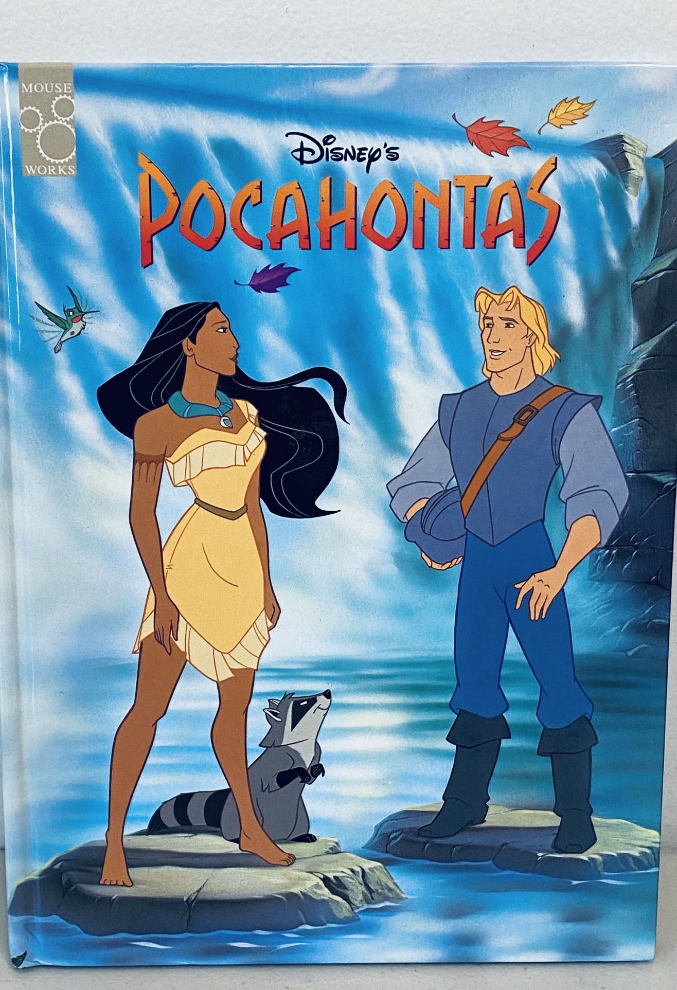 VNTG Walt Disney's POCAHONTAS 1995 Lg HC First Edition - Great Condition