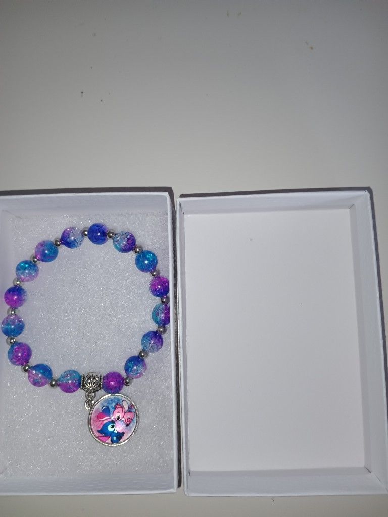 Two Stitch Beaded Bracelets