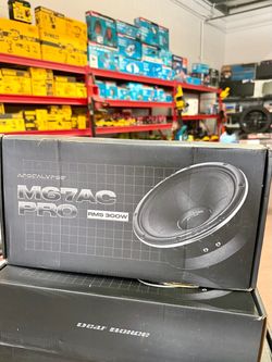 Deaf Bonce Apocalypse AP-M67AC 6.5" Midrange Speakers Pair | 300W RMS High Output Pro Audio 101.7dB