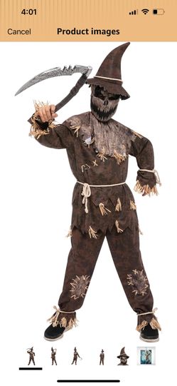 Kids Scarecrow Costume