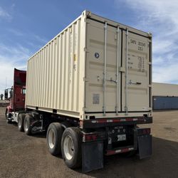 20 FOOT NEW 1-TRIP CONTAINER STD SHED,STORAGE,SHIPPING,CONEX