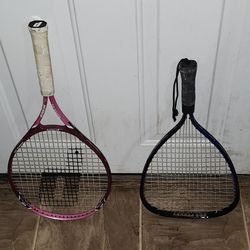 Tennis Racket And Racquetball Raquet