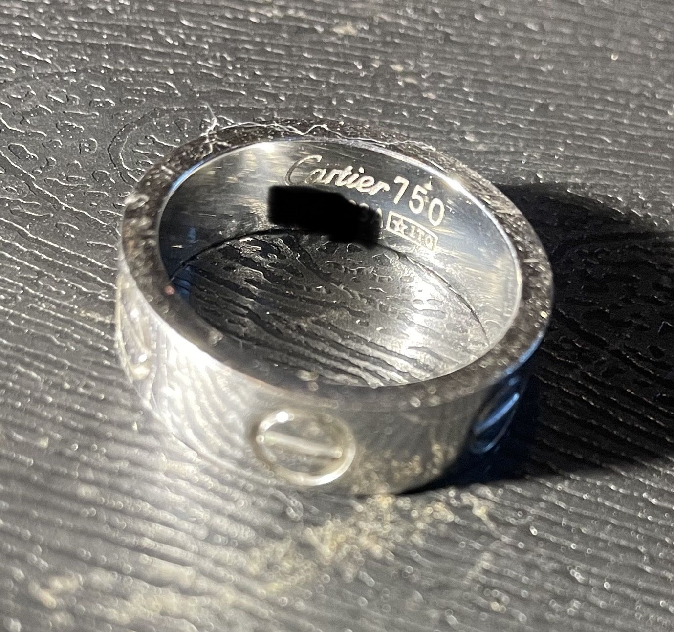 💍💍💍 WHITE GOLD RING💍💍💍