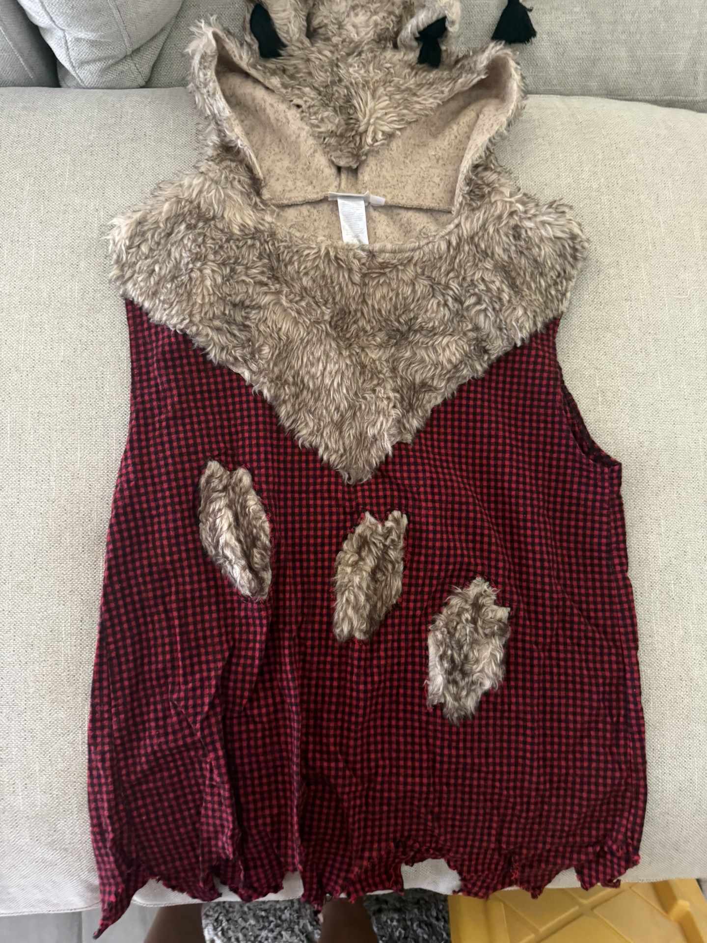 Werewolf Male Vest Halloween