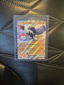 Great Tusk EX Pokémon Card